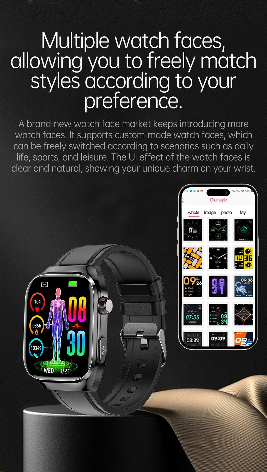 Blood Pressure Smart Watch