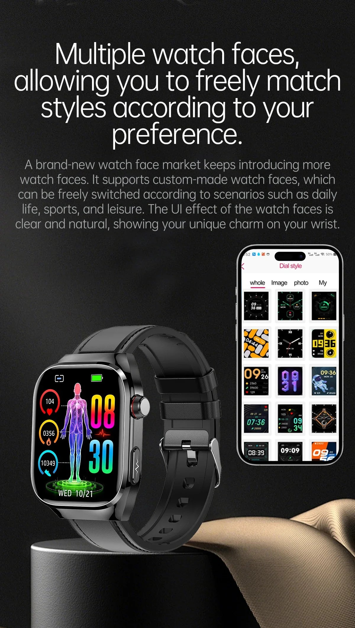 Blood Pressure Smart Watch