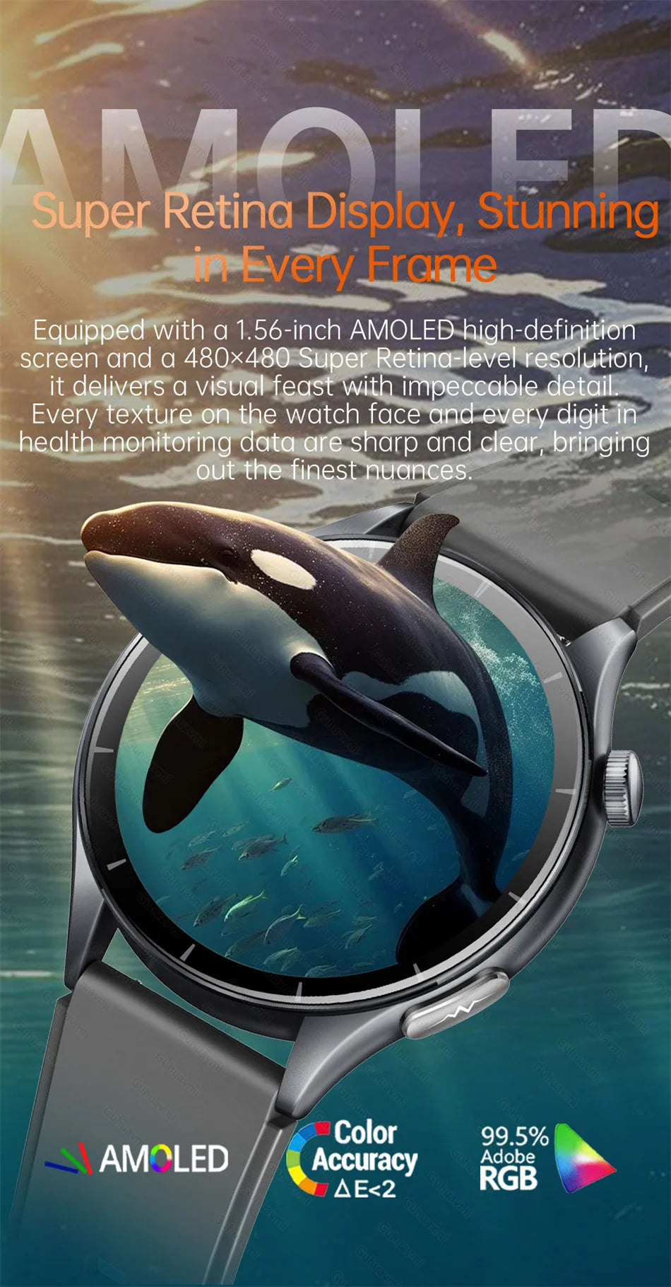 Health managed Smart Watch