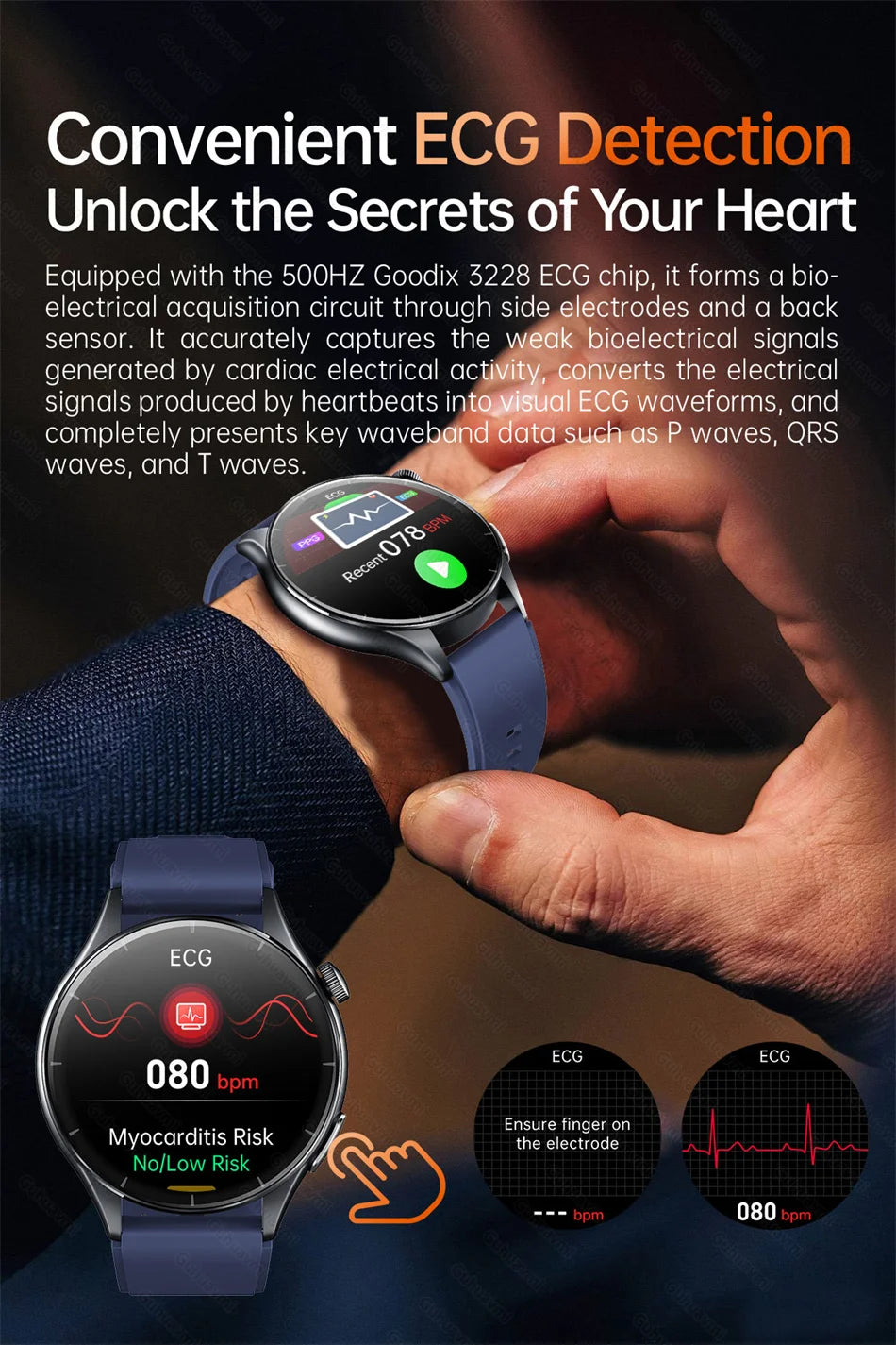 Health managed Smart Watch