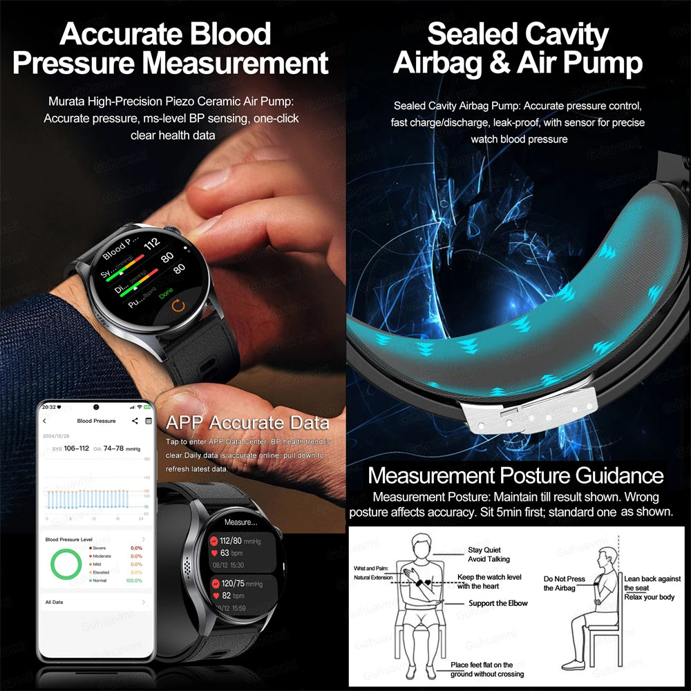 Health Smart Watch Blood Pressure
