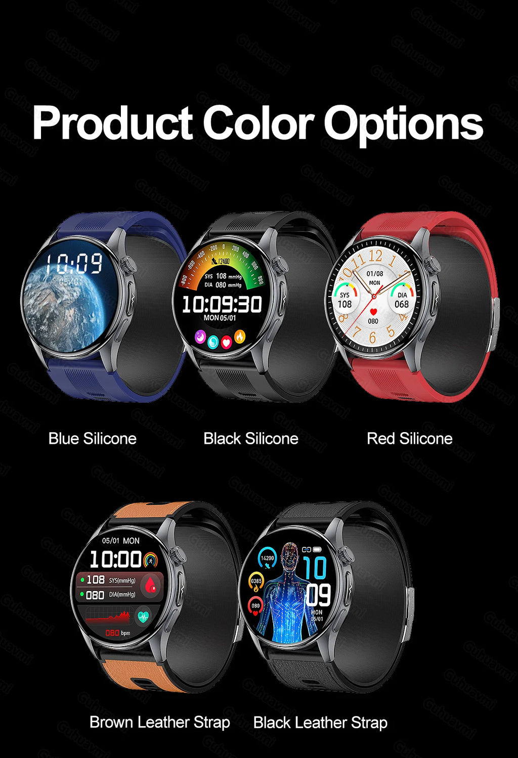 Health Smart Watch Blood Pressure