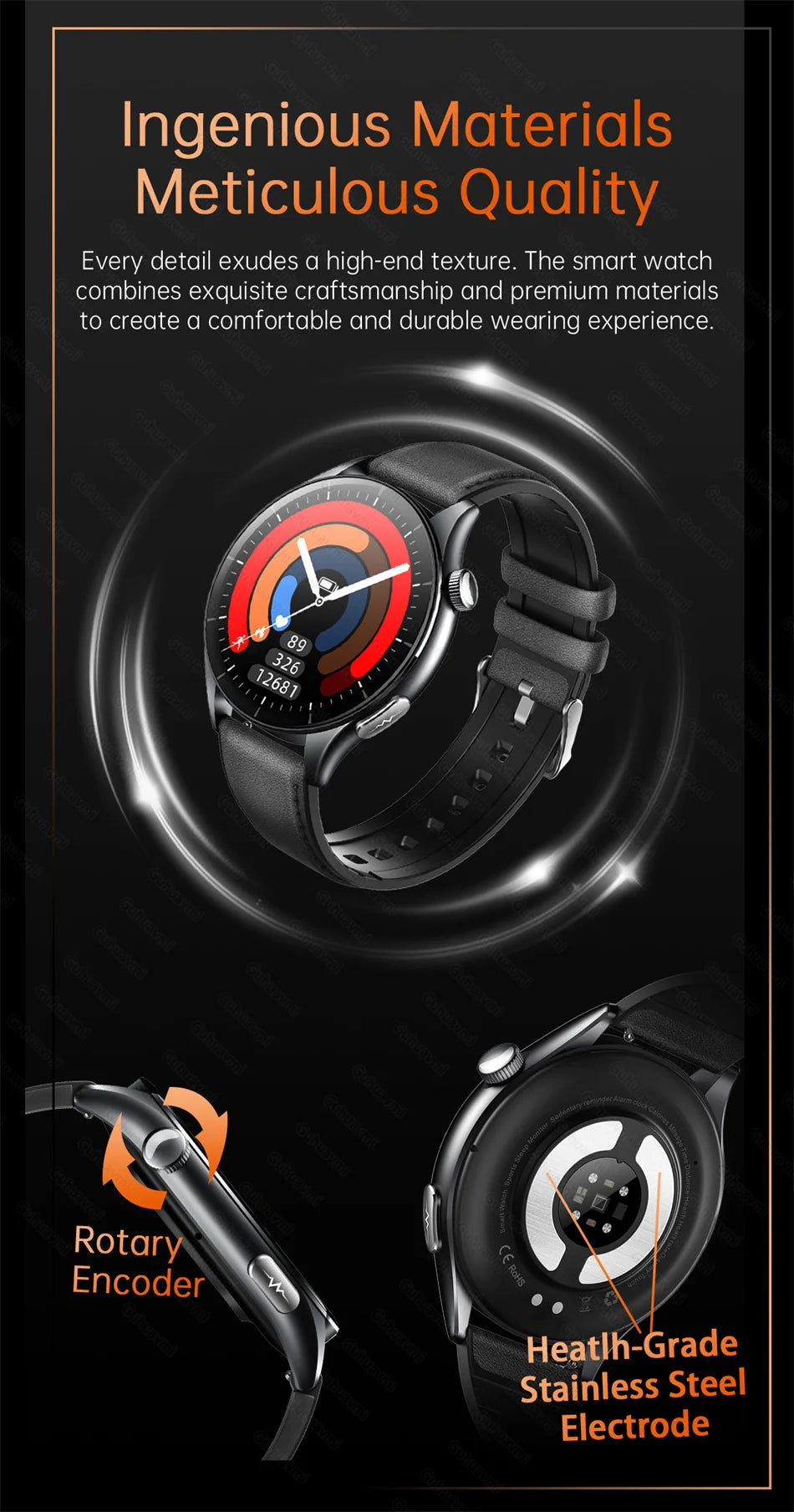 Health managed Smart Watch