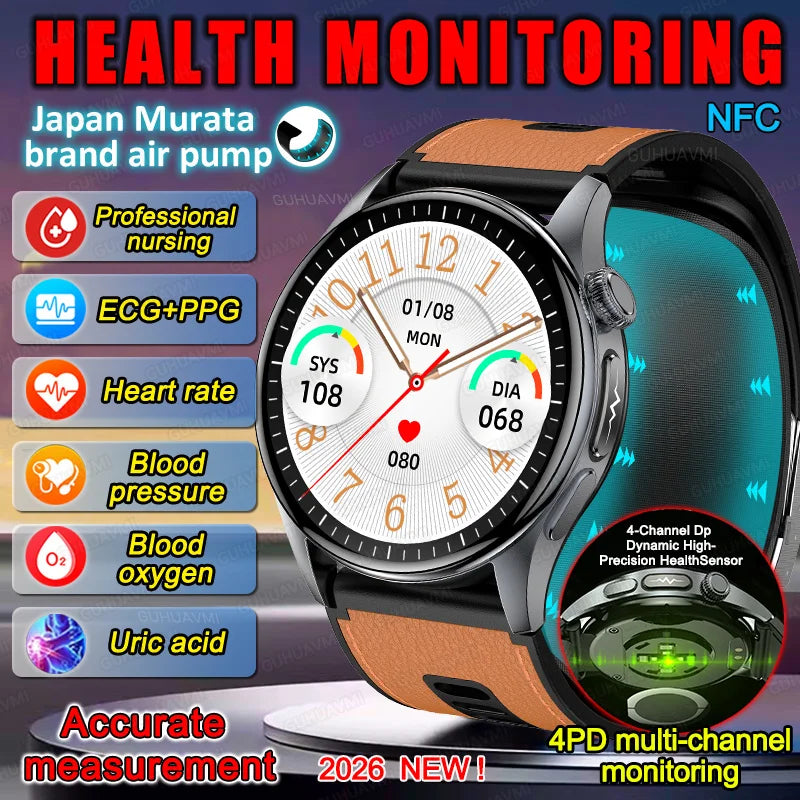 Health Smart Watch Blood Pressure