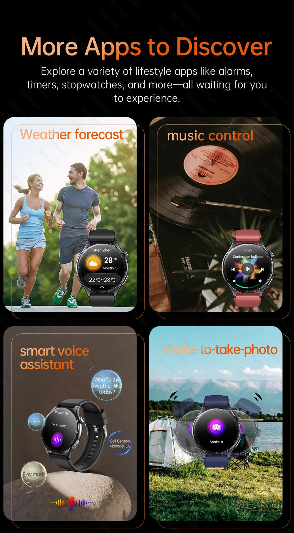 Health managed Smart Watch